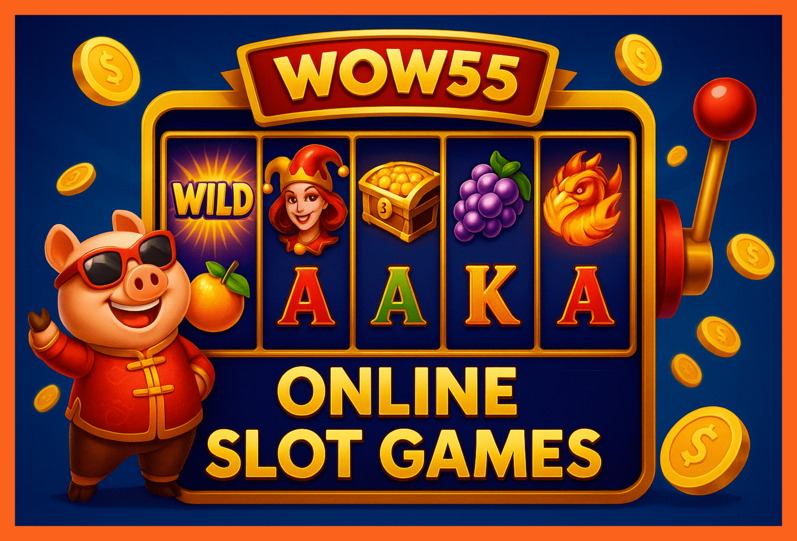 Jogos de Slot no Casino Online WOW55